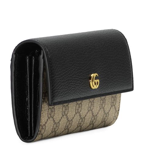 gucci gg marmont continental wallet